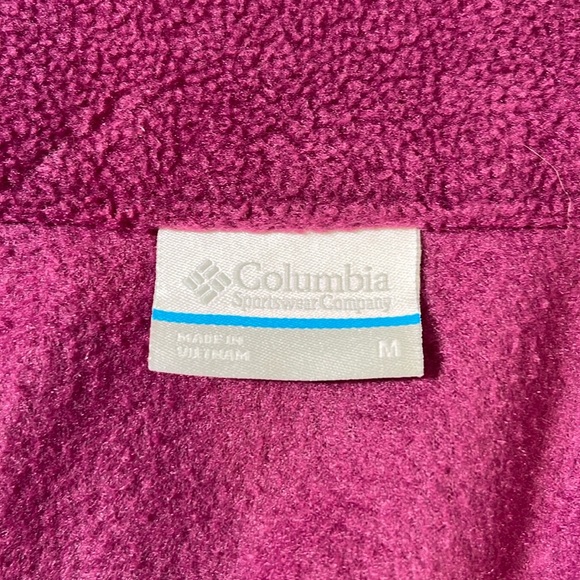 🎉2x HP!🎉 EUC: Columbia purple fleece jacket - Picture 6 of 12
